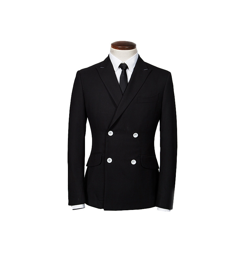 2023 kinh doanh thời trang đô thị đích thực blazer màu đen áo khoác | PILAEO