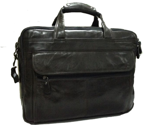2023 Business Casual Large Capacity Briefcase Men Dark Gray Bag | PILAEO