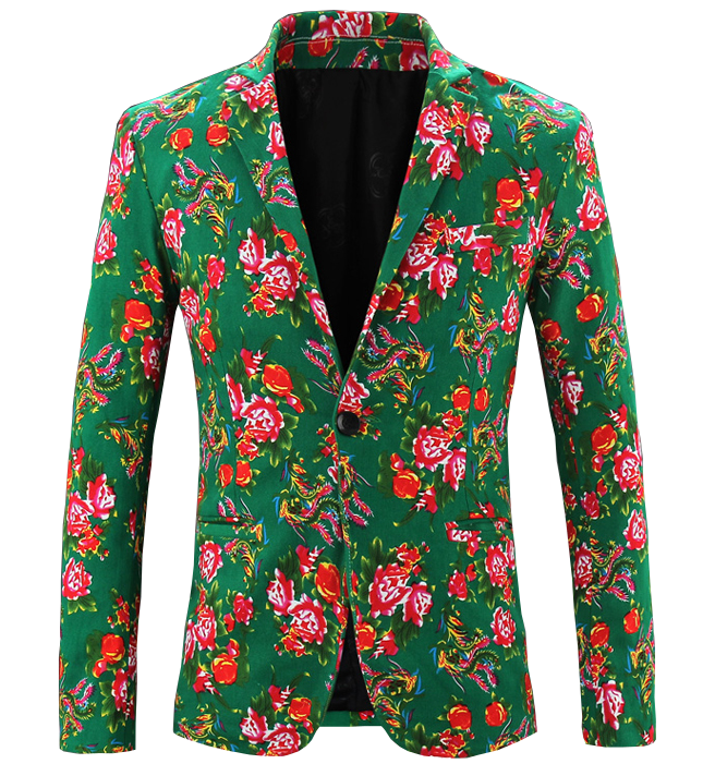 2023 moderno em estilo high-end blazer verde | PILAEO