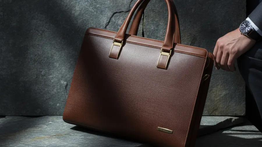 wedding briefcase outfits, New Style Mens Business Casual Messenger Brown Bag DCG505Q9PI