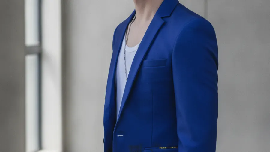 blazer outfit ideas, Blue Floral Luxury Mens Amazing Blazer