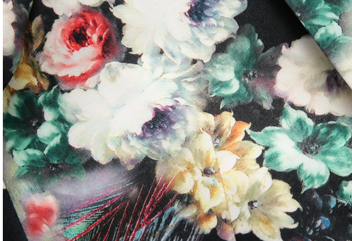 PILAEO Luxury Colorful New Artsy Floral Mens Blazer — view 8
